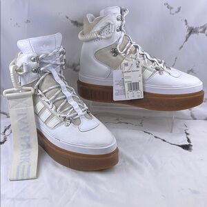 Adidas x Ivy Park Super Sleek Sneaker Boot Platform "Icy Park" Hip Hop Leather